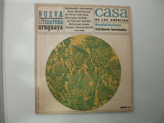 Casa de Las Americas, numero 39. Nueva literatura uruguaya